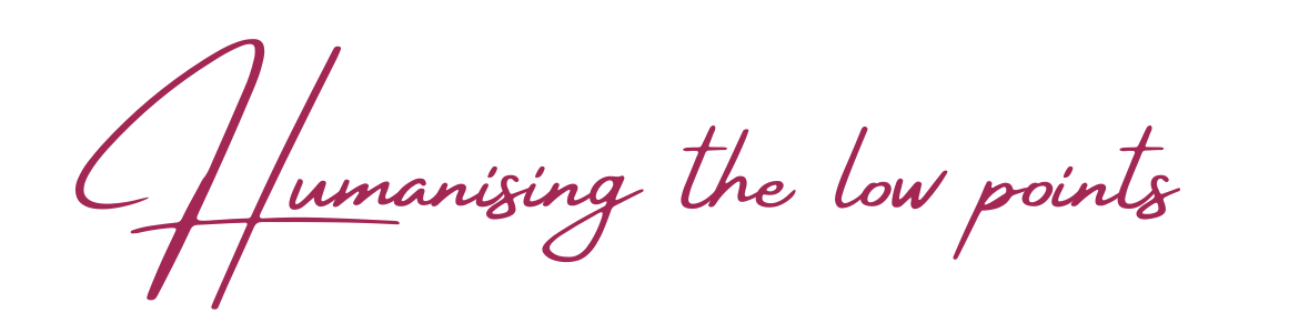 Humanising the low points podcast byline