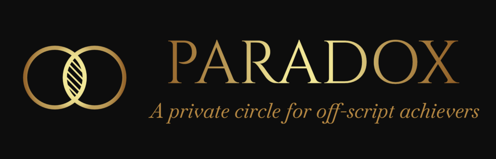 Logo for Paradox Private Circle for Off Script Achievers
